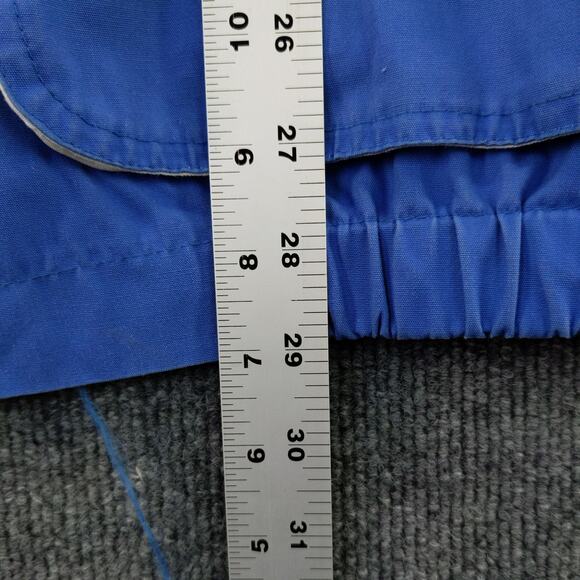 Vintage PA Originals Mens Hooded Jacket Coat Size M Blue White Snaps Front - Picture 4 of 13